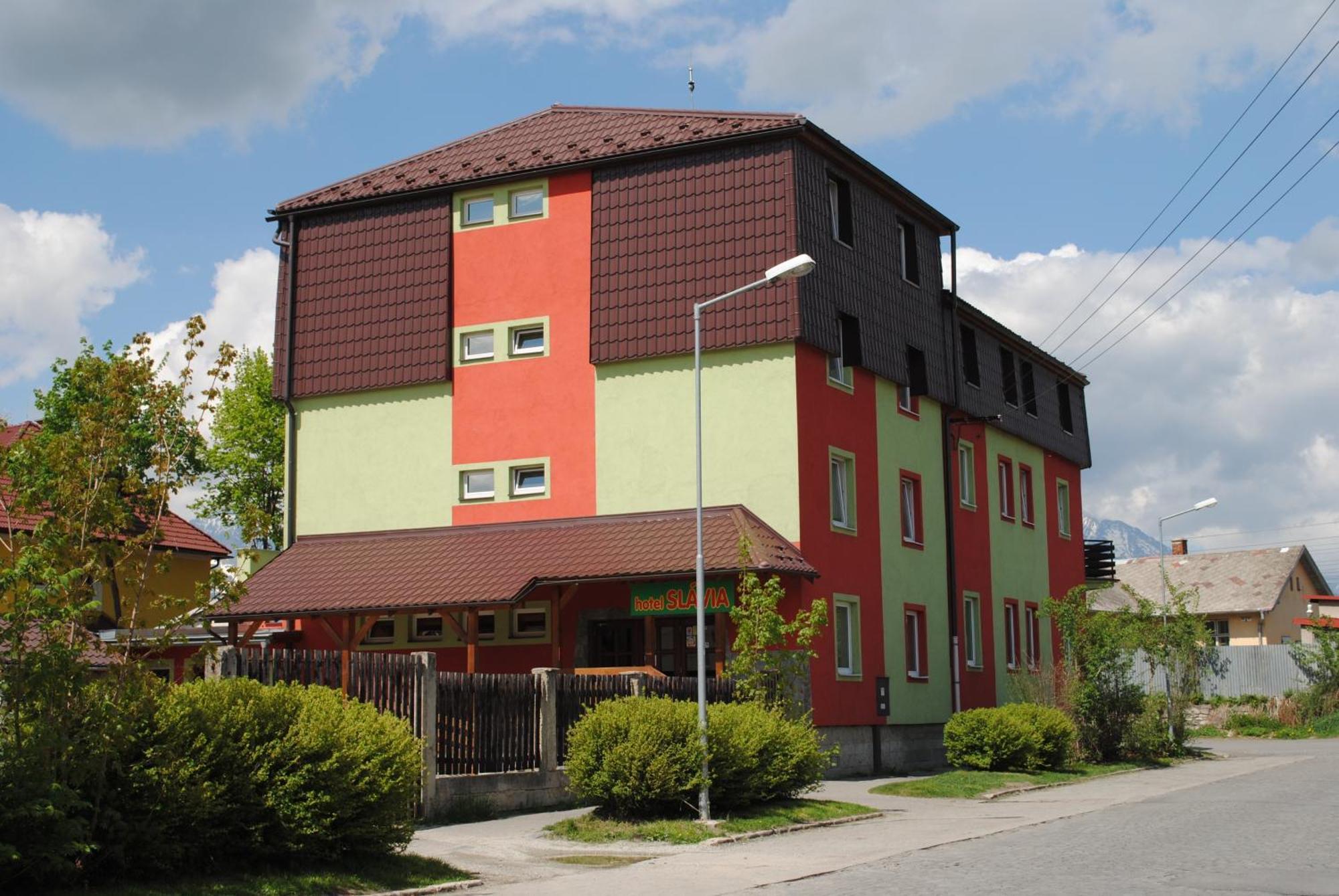 Penzion Slavia Poprad Exteriör bild